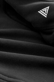 Black Next Active Sports Longline Zip Through Hoodie - Image 6 of 6