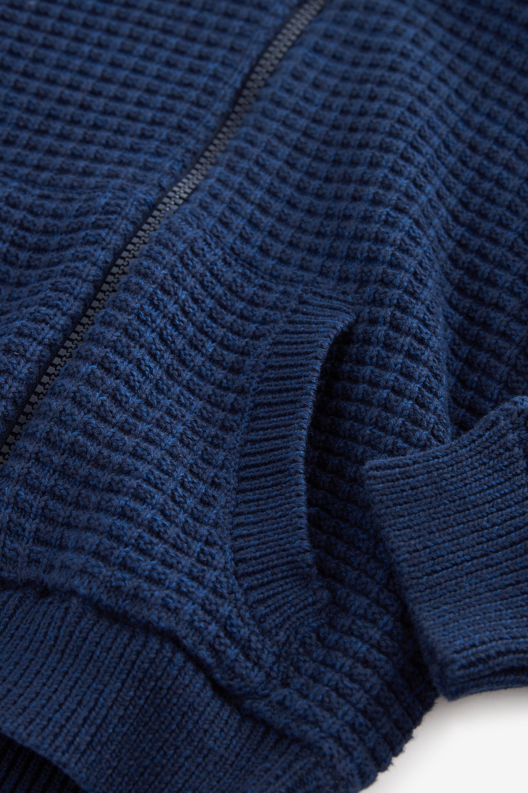 Navy blue hooded cardigan clearance