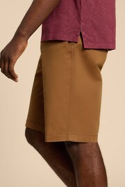 White Stuff Brown Sutton Organic Chino Shorts - Image 3 of 7
