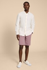 White Stuff Pink Sutton Organic Chino Shorts - Image 3 of 4