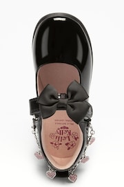 Lelli Kelly Removeavle Heart Bracelet Dolly Black Shoes - Image 2 of 5