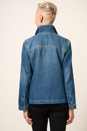 White Stuff Blue Carrie Denim Jacket - Image 2 of 6