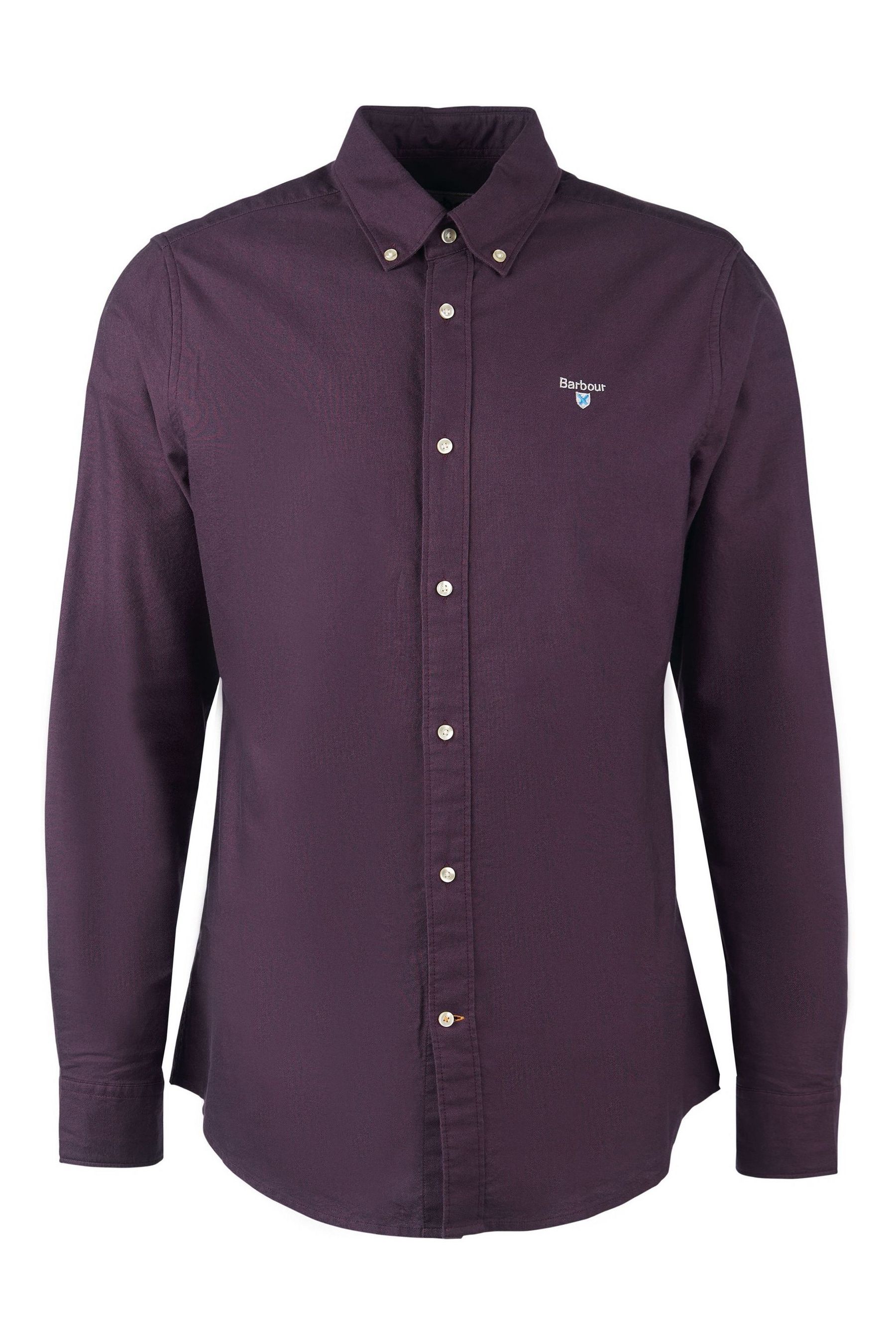 Barbour shirts purple store