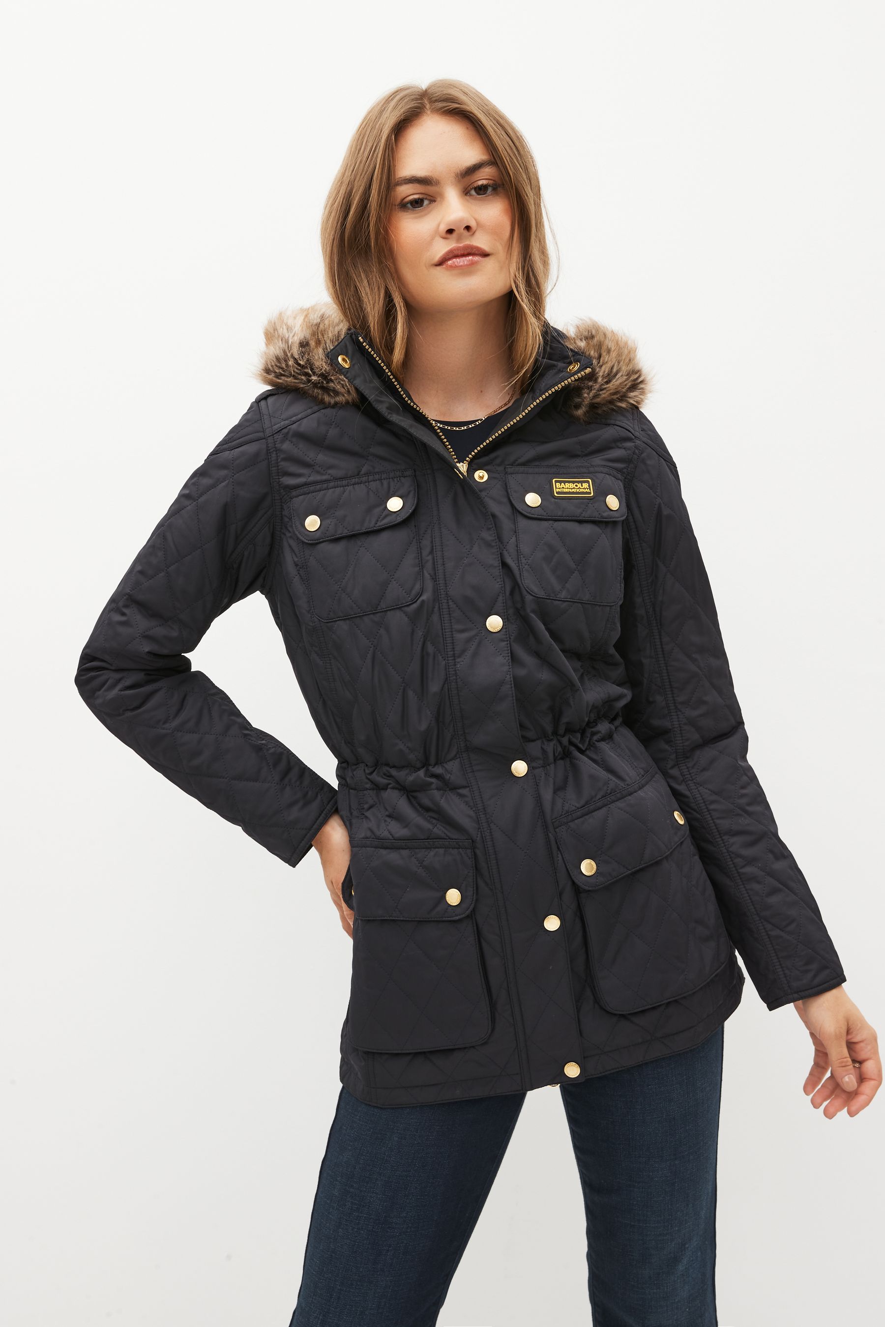 Buy Barbour International Enduro Quilted Jacket from Next Germany