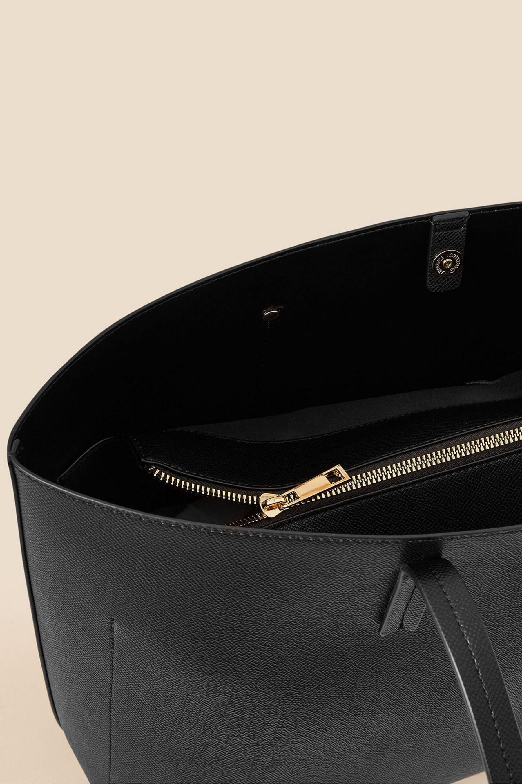 Classic black tote on sale