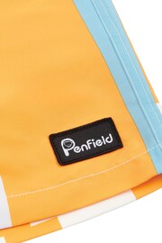 Penfield Yellow Geo Print Swim Shorts - Image 7 of 8