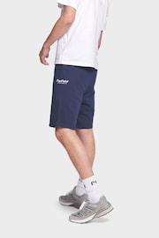 Penfield Blue 100% Cotton Hudson Script Sweat Shorts - Image 2 of 5