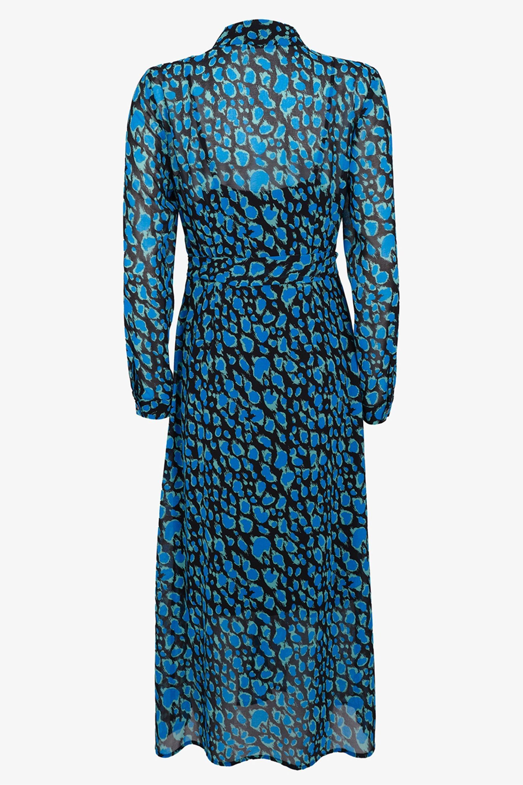Buy Mint Velvet Blue Alex Midi Shirt Dress from Next Luxembourg