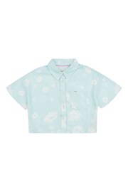 Lee Girls Blue Daisy Shirt - Image 1 of 3