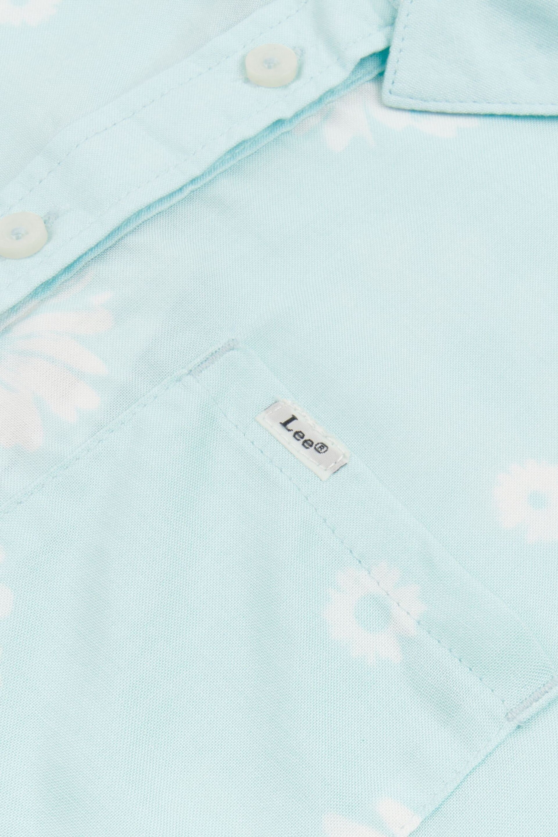 Lee Girls Blue Daisy Shirt - Image 3 of 3