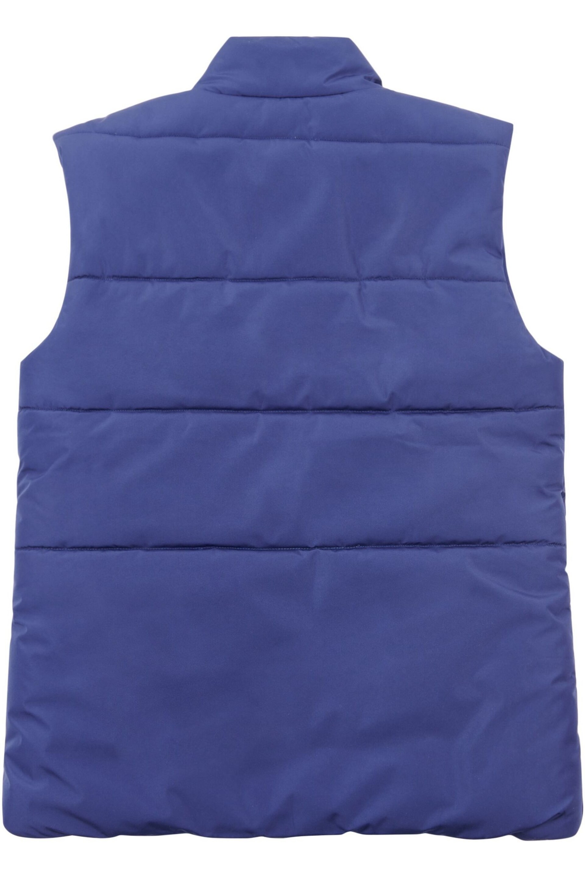 Lee Girls Blue Gilet Puffer - Image 3 of 4