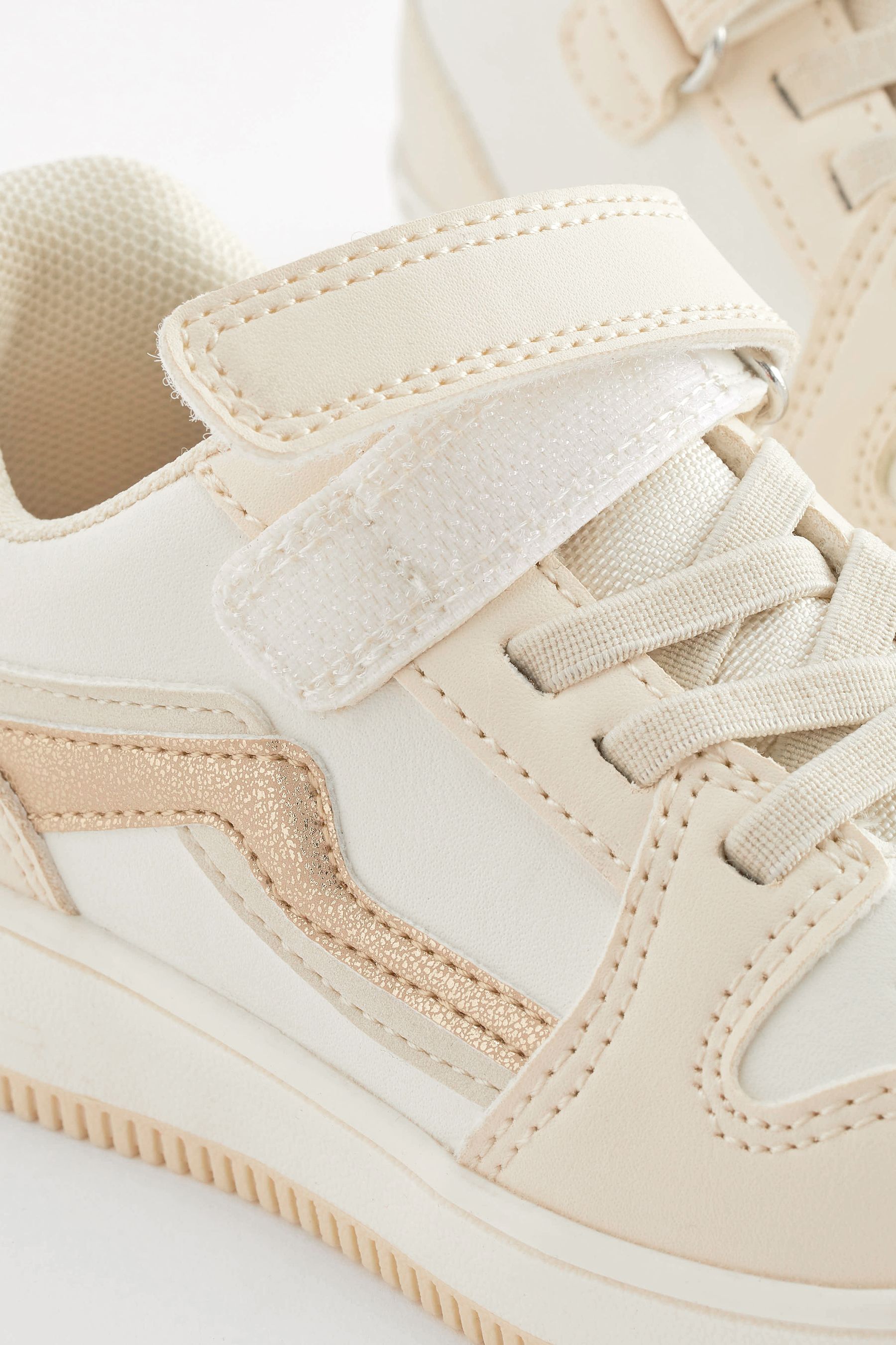 Womens white velcro trainers shop