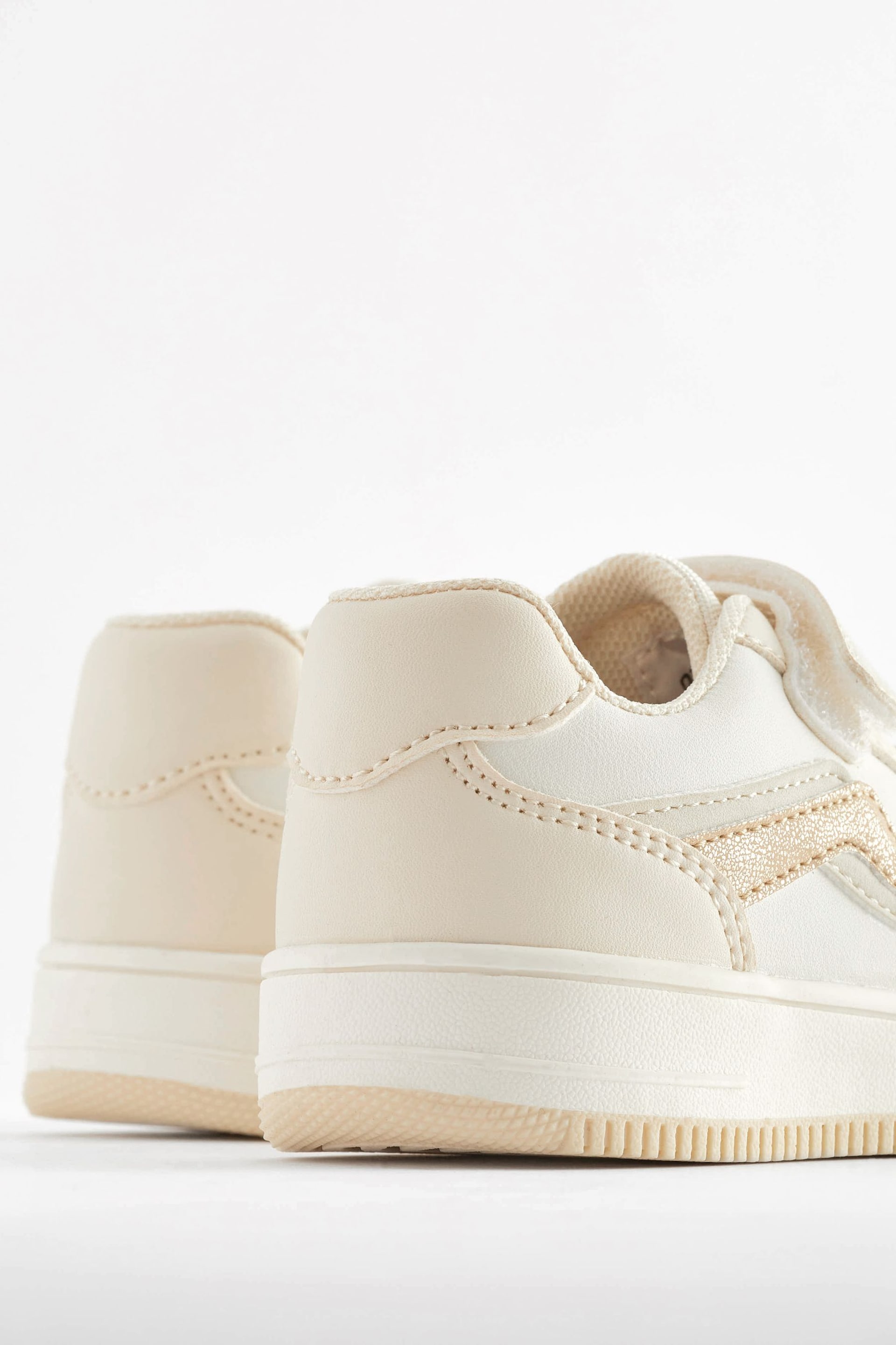 Neutral White Lifestyle Trainers - Image 5 of 7