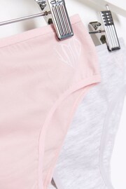 River Island Pink Girls Underwear Vests And Briefs 4 Piece Set - Image 3 of 4