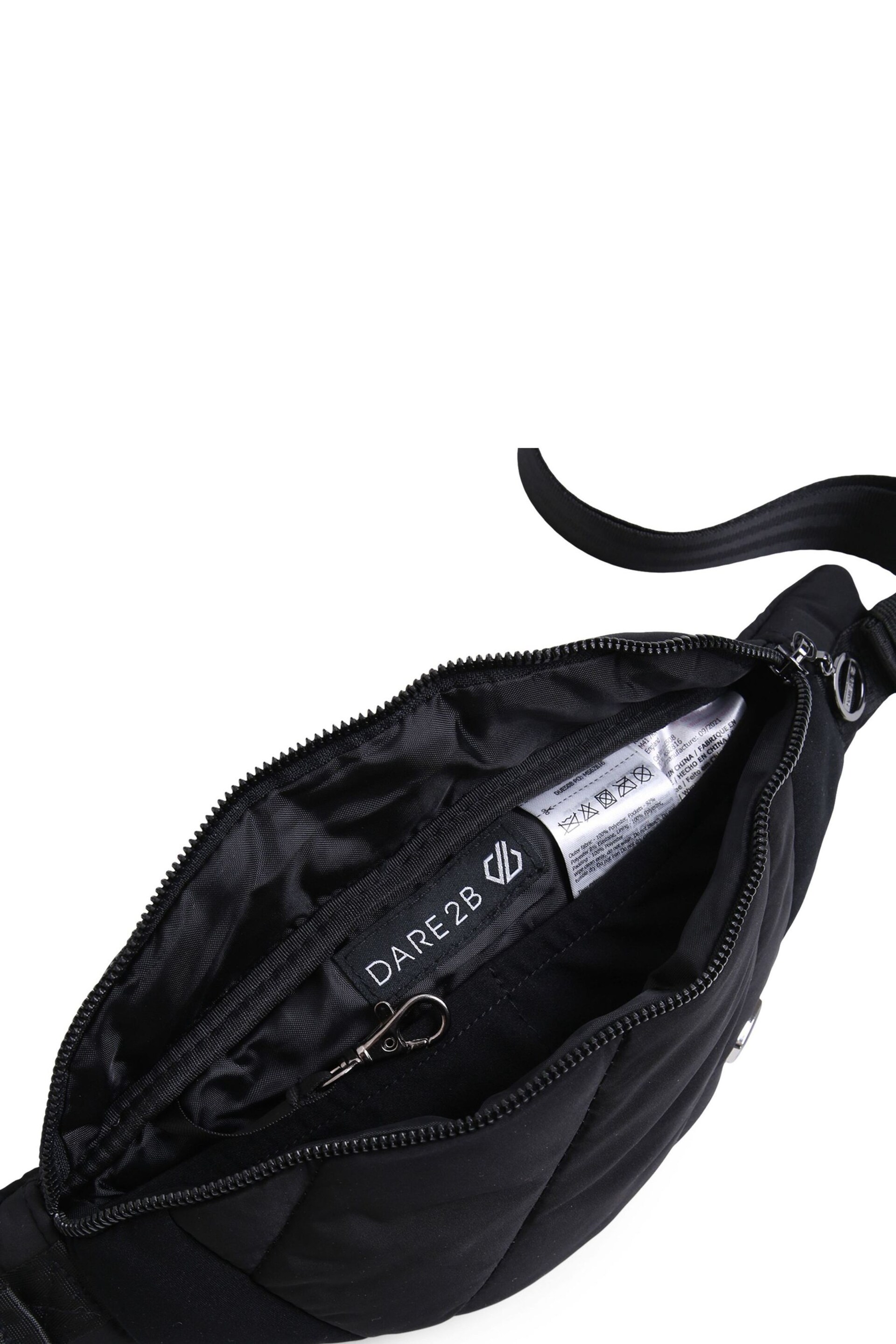 Dare 2b Black Luxe Bum Bag - Image 5 of 11