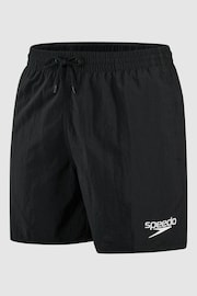 Speedo Mens Plus Size Essential 16" Black Watershorts - Image 7 of 7