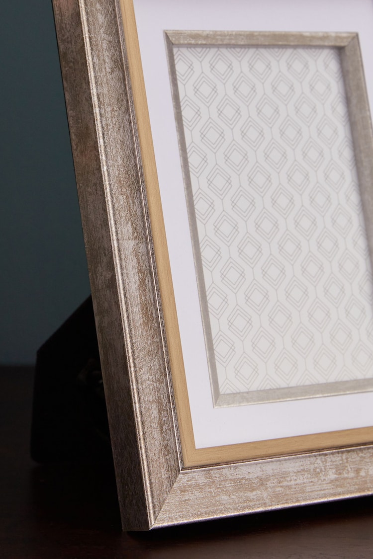 Silver Chic Mounted Photo Frame - Image 3 of 5