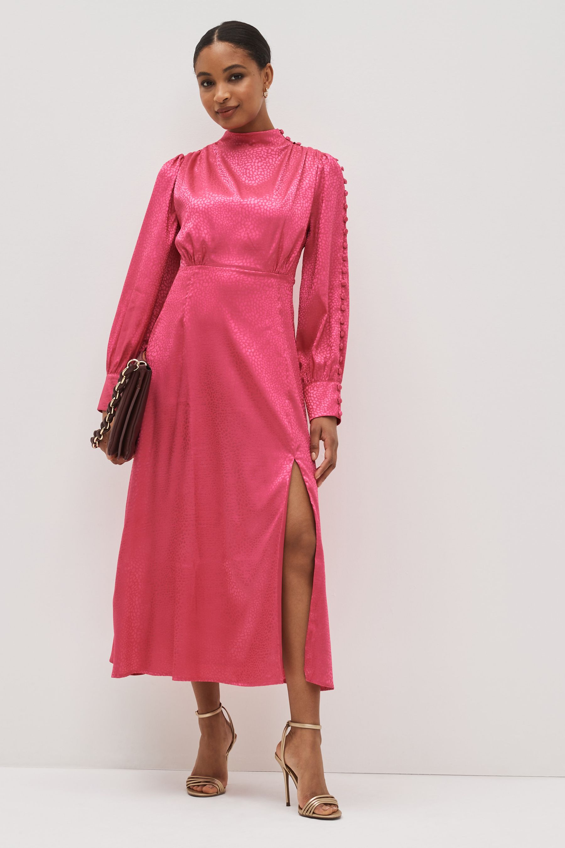 Olivia rubin pink dress online