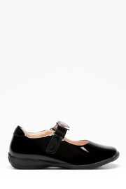 Lelli Kelly Rainbow Heart Removeable Charm Dolly Black Shoes - Image 1 of 6