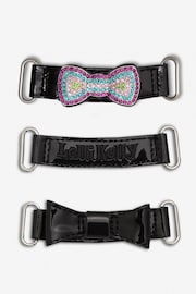 Lelli Kelly Rainbow Heart Removeable Charm Dolly Black Shoes - Image 6 of 6