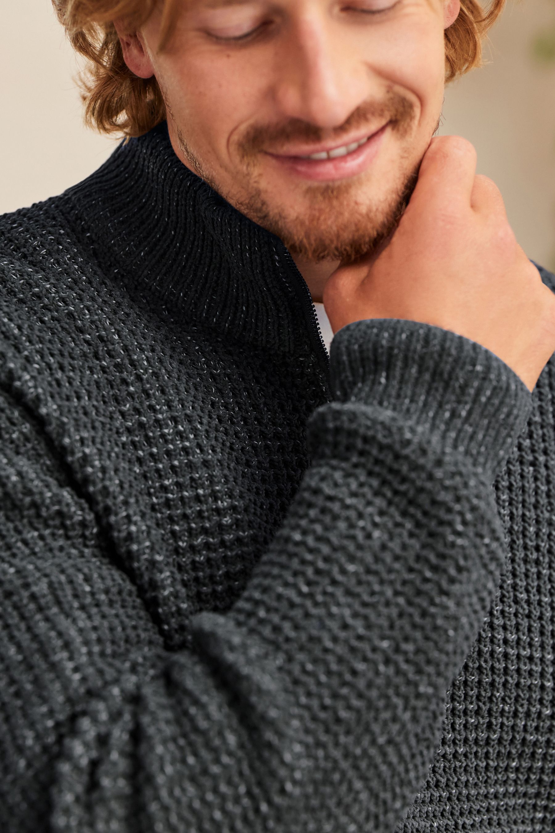 Grey chenille jumper store
