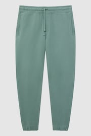 Reiss Fern Green Ali Garment Dye Joggers - Image 2 of 6