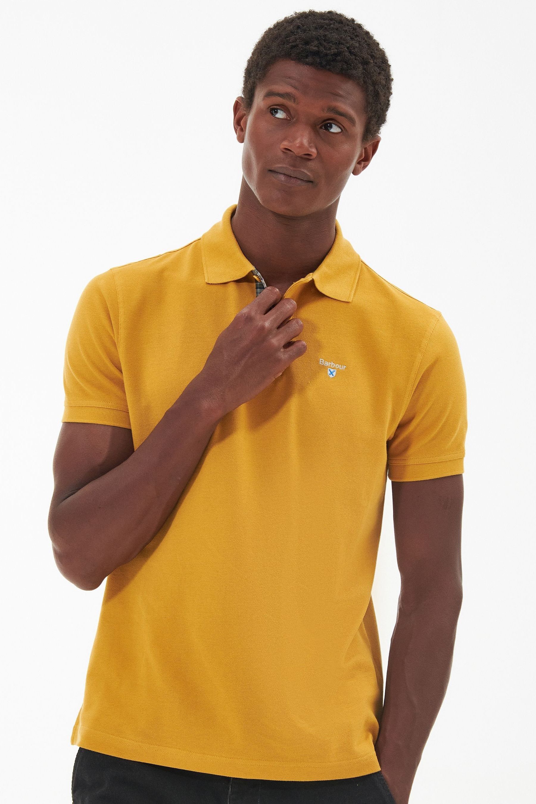 Buy Barbour Harvest Gold Classic Pique Polo Shirt from Next Ireland