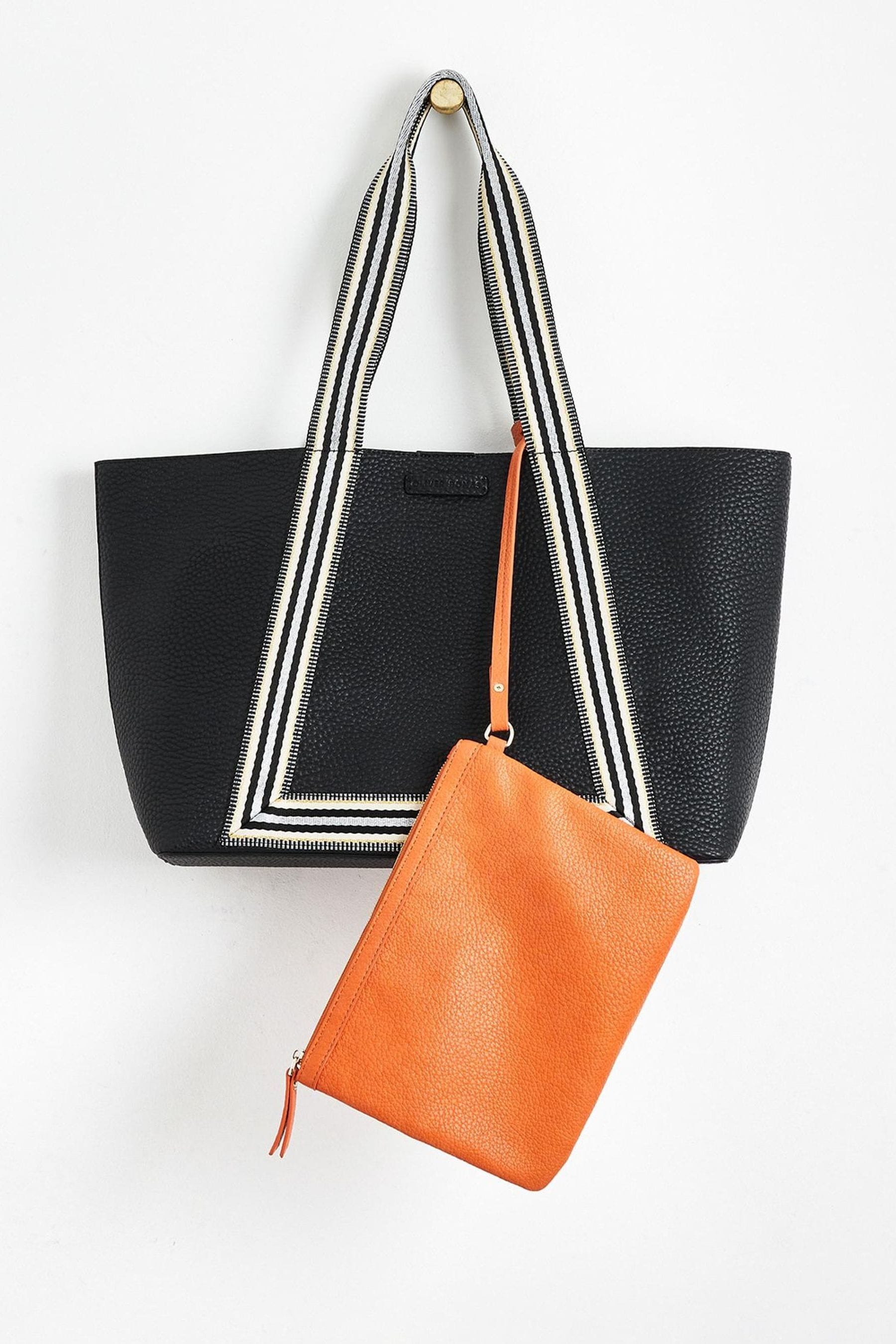 Buy Oliver Bonas Black Webbing Emma Tote Bag from Next Iceland
