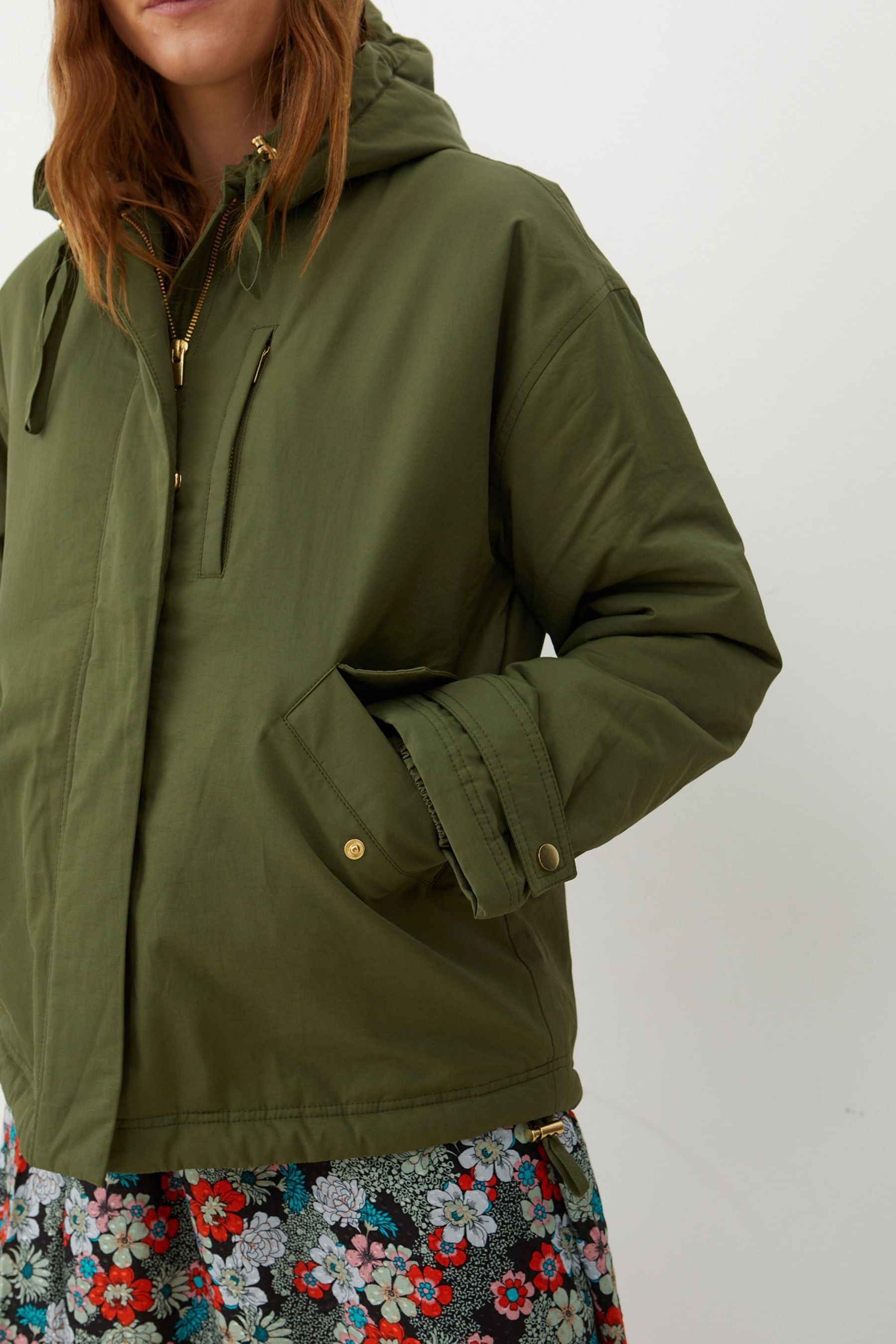 Oliver bonas green coat online