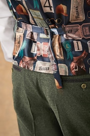 Green Trimmed Donegal Waistcoat - Image 7 of 13