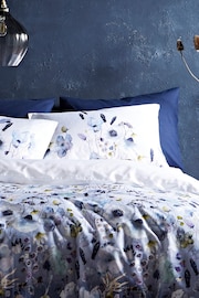 Voyage Set of 2 Blue Hibbertia Crocus Pillowcases - Image 1 of 3