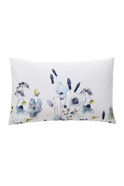 Voyage Set of 2 Blue Hibbertia Crocus Pillowcases - Image 2 of 3