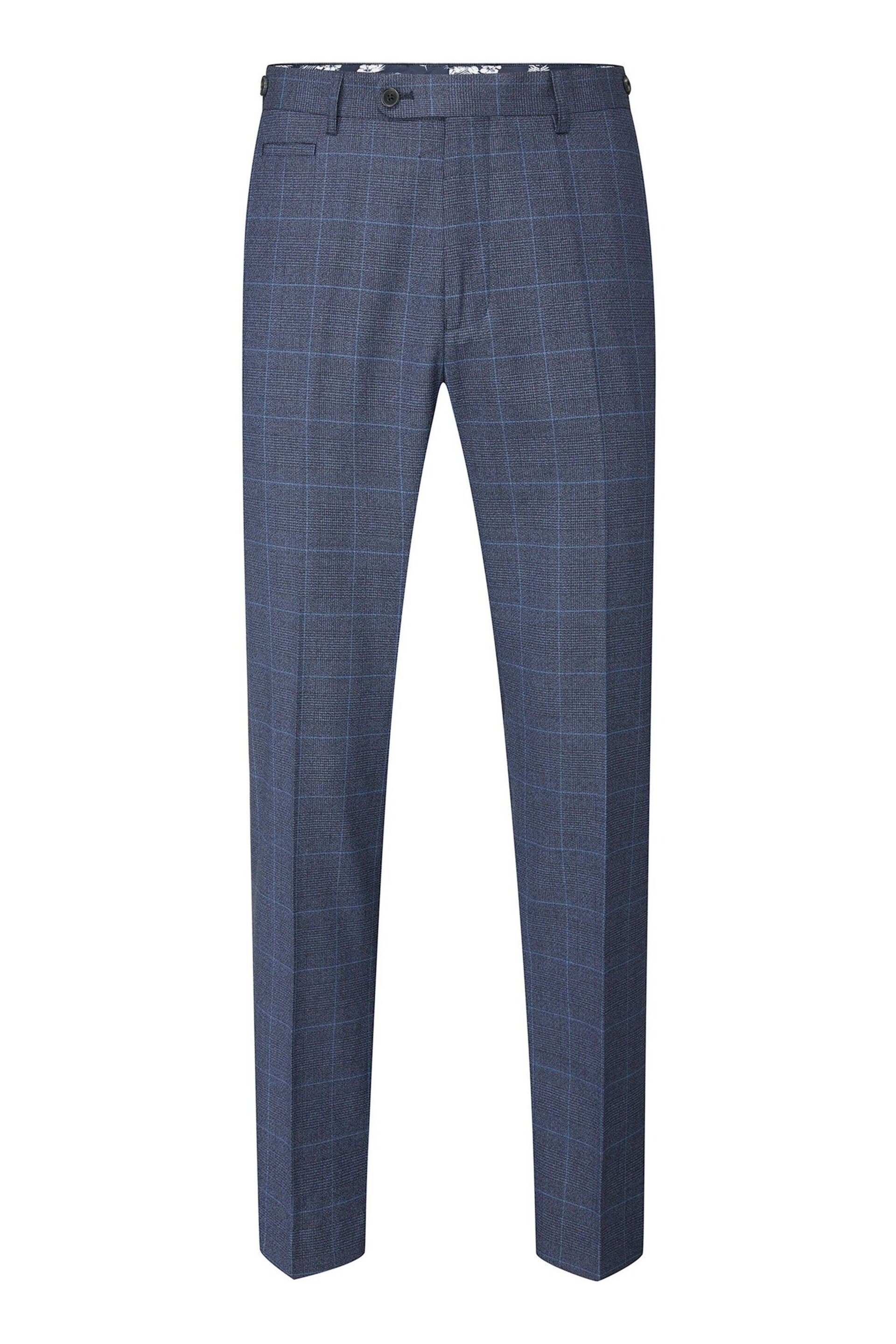 Skopes Anello Check Tailored Fit Suit Trousers - Image 2 of 3
