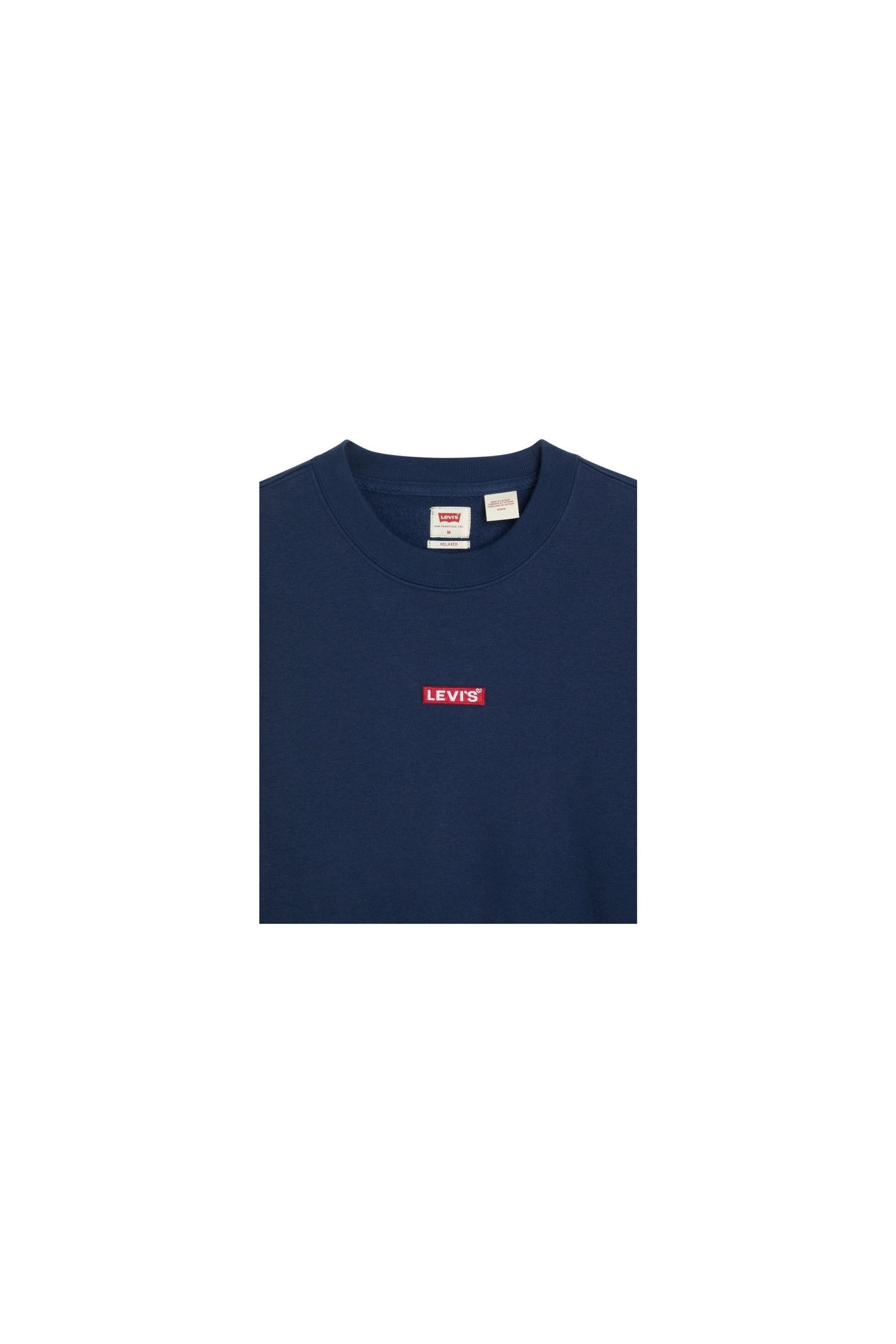 Levi's® Blue Relaxed Baby Tab  Sweatshirt - Image 5 of 5