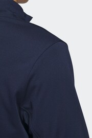 adidas Golf Elevated 1/4-Zip Black Sweatshirt - Image 6 of 7