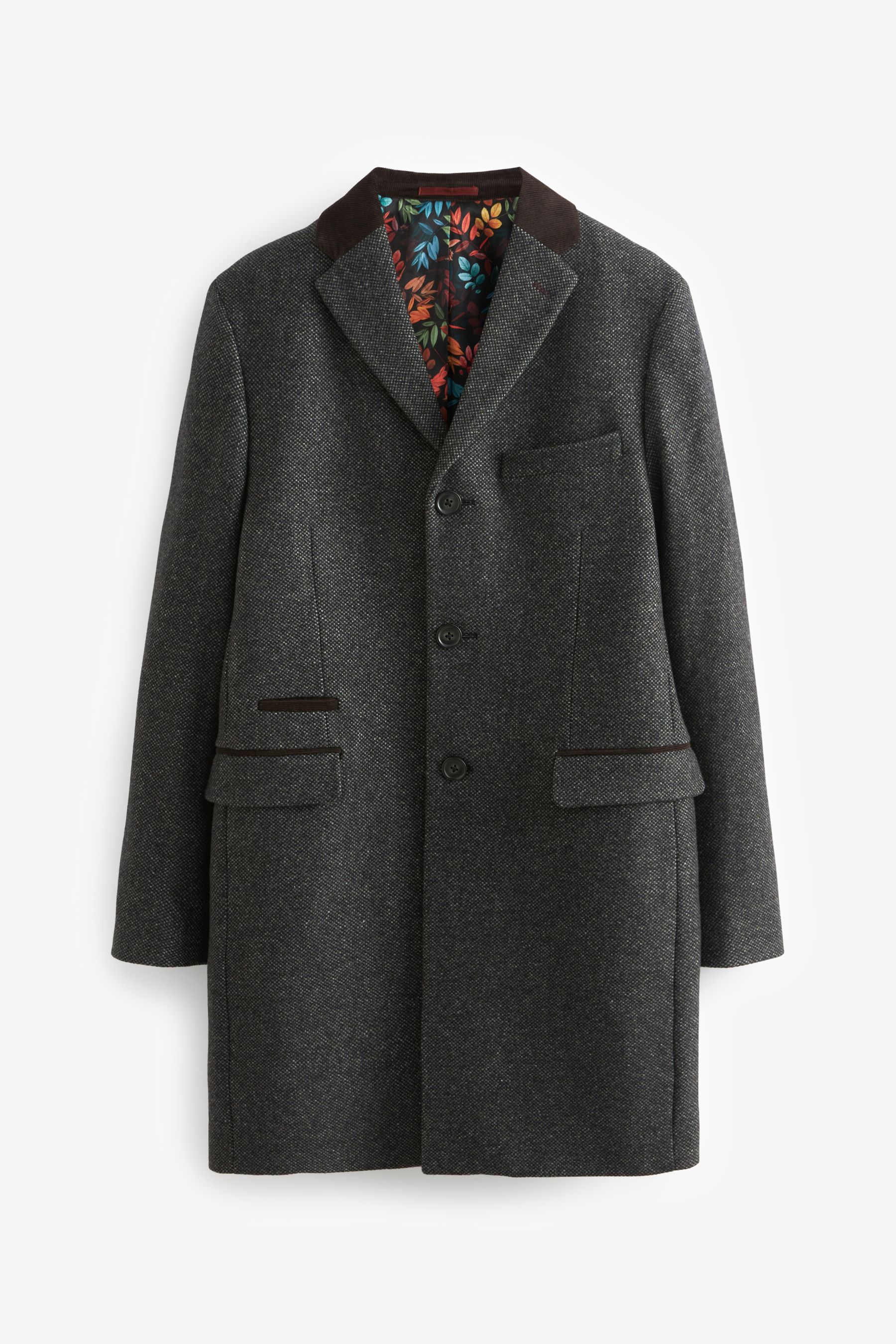 Next grey wool coat hot sale