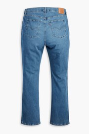 Levi's® Blue Denim 725 HR Bootcut Med Jeans - Image 7 of 9