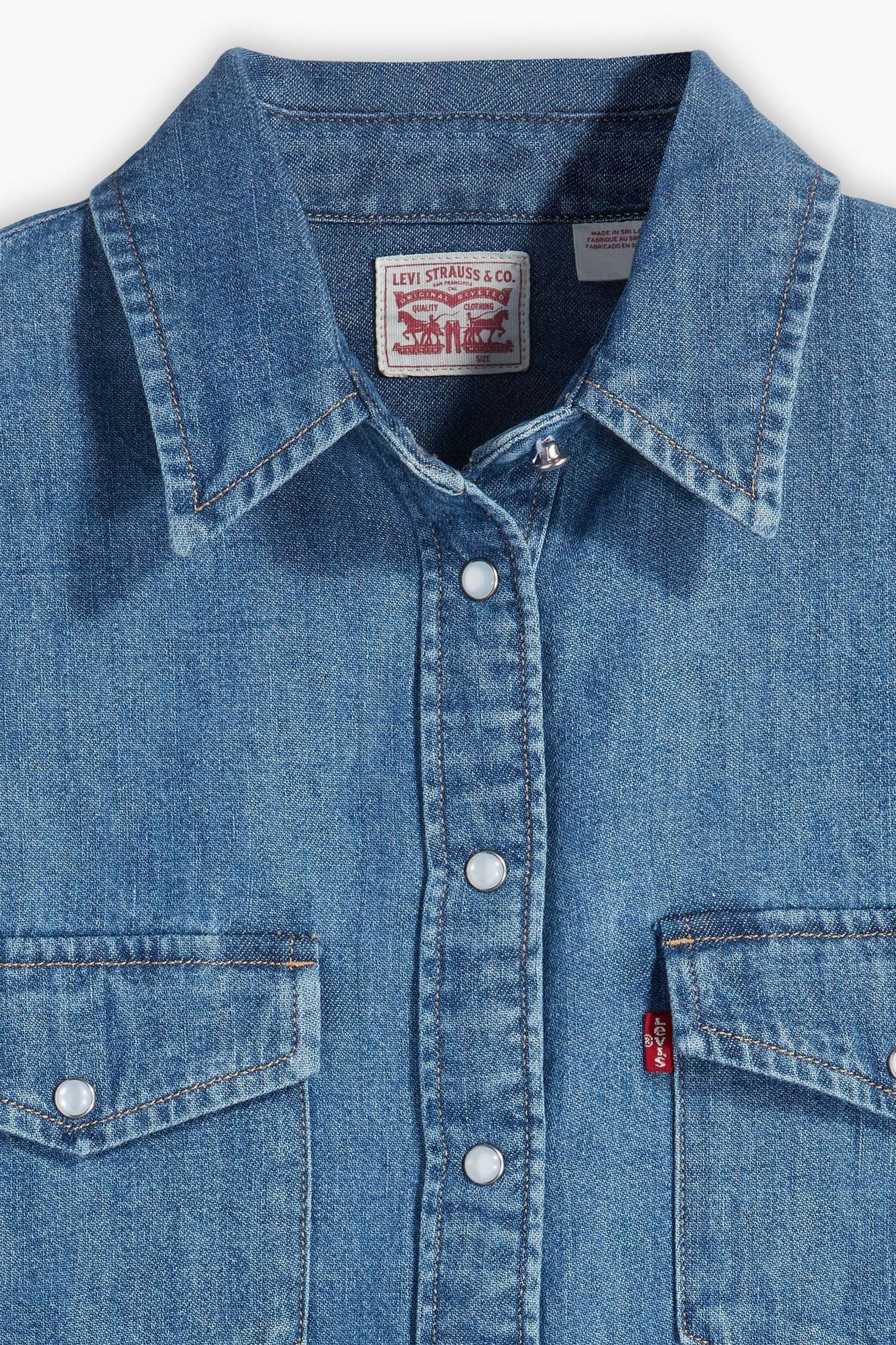 Buy Levi s Blue Iconic Western Denim Shirt from Next Luxembourg