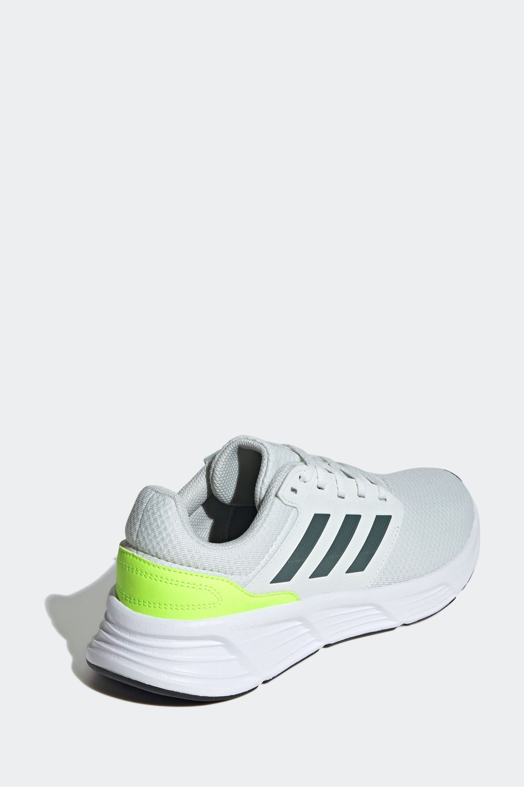 Buy adidas White Lime Green Galaxy 6 Trainers from Next Austria