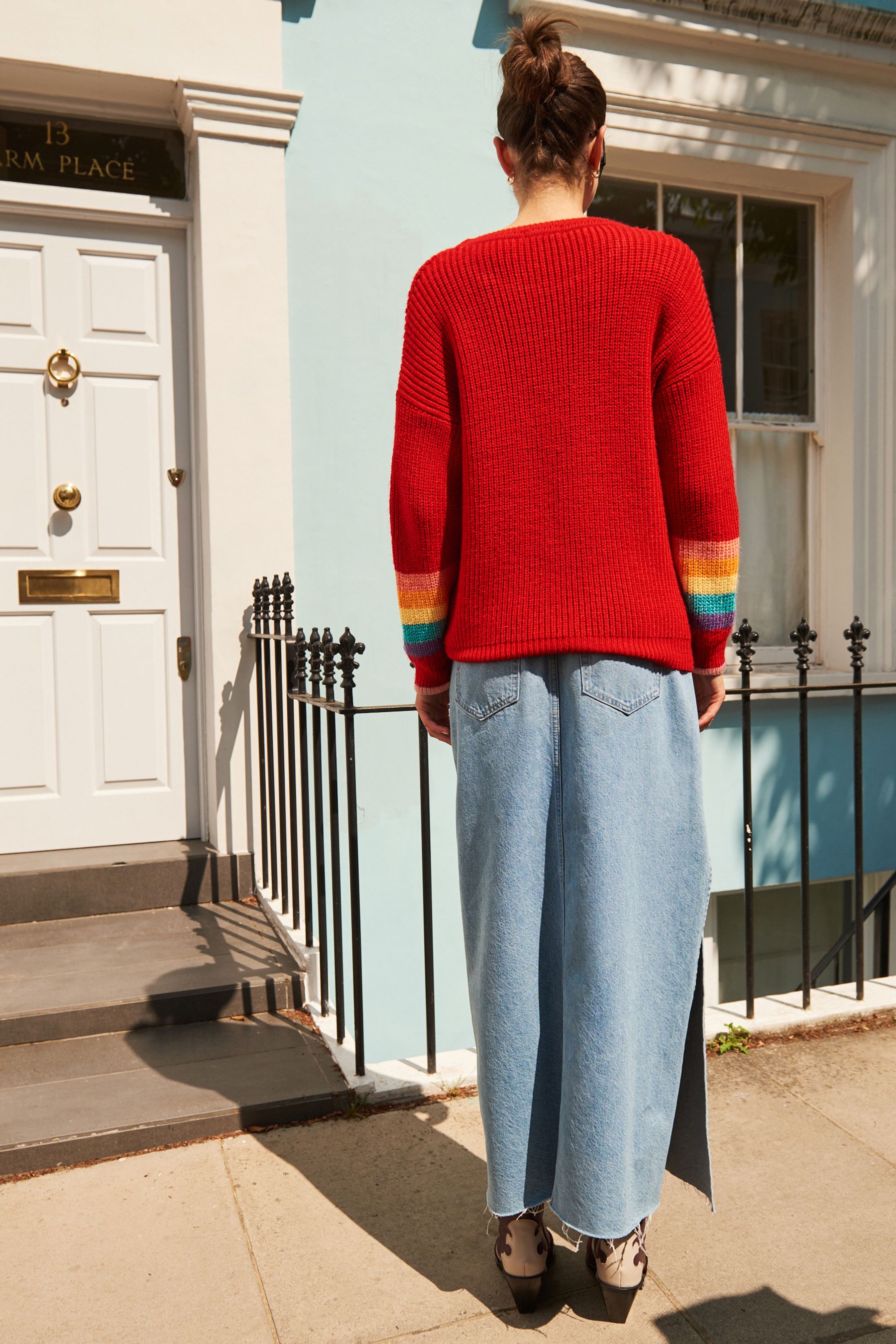 Next rainbow jumper top