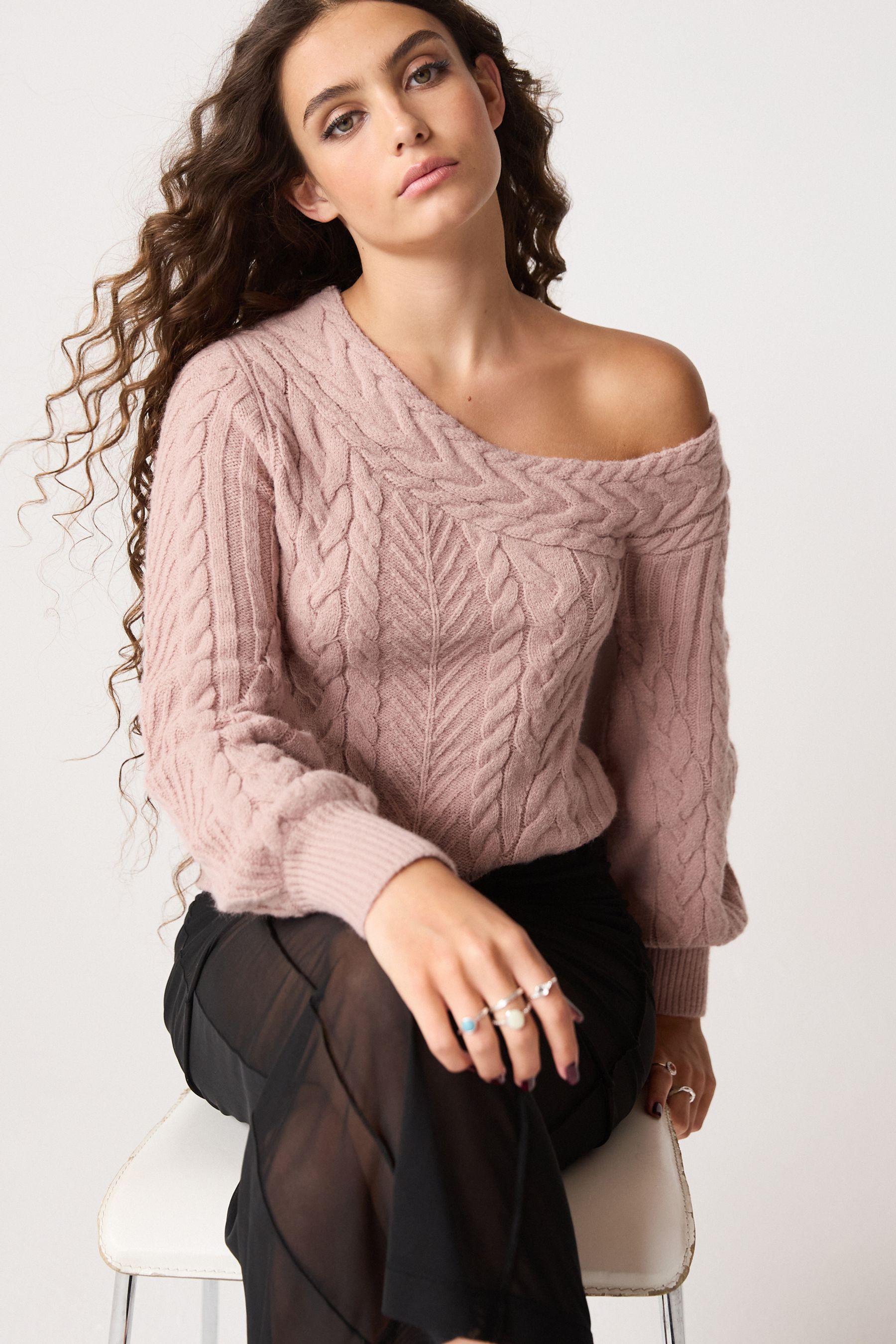 One shoulder jumper online