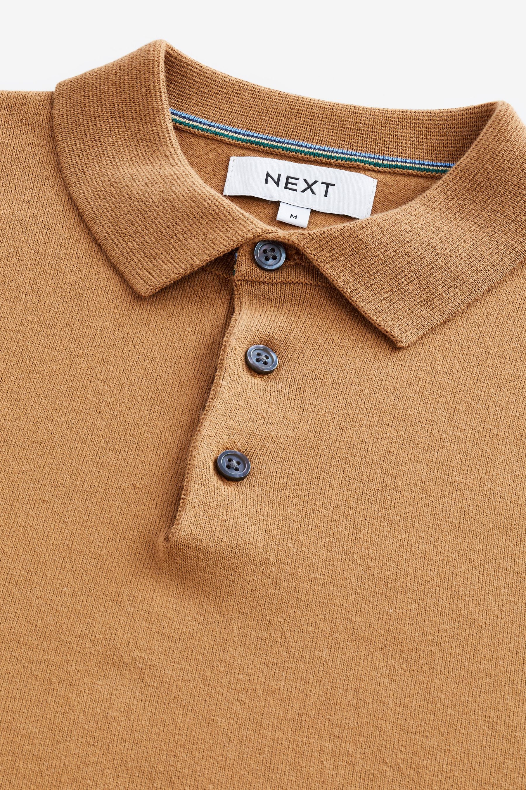Next mens knitted polo cheap