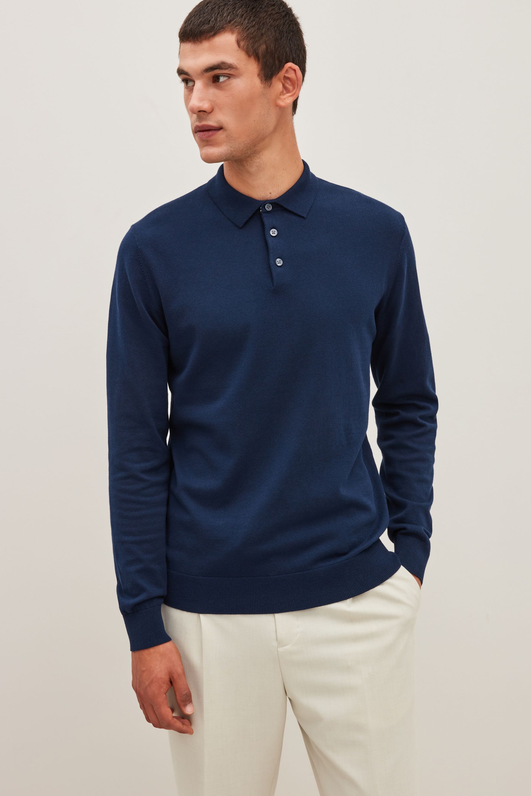 Next long sleeve polo shop
