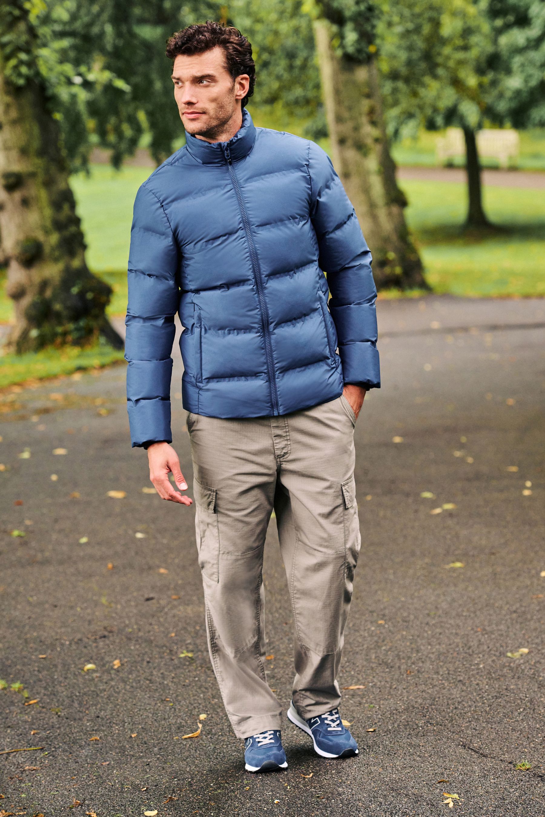 Non hooded puffer jacket 2025