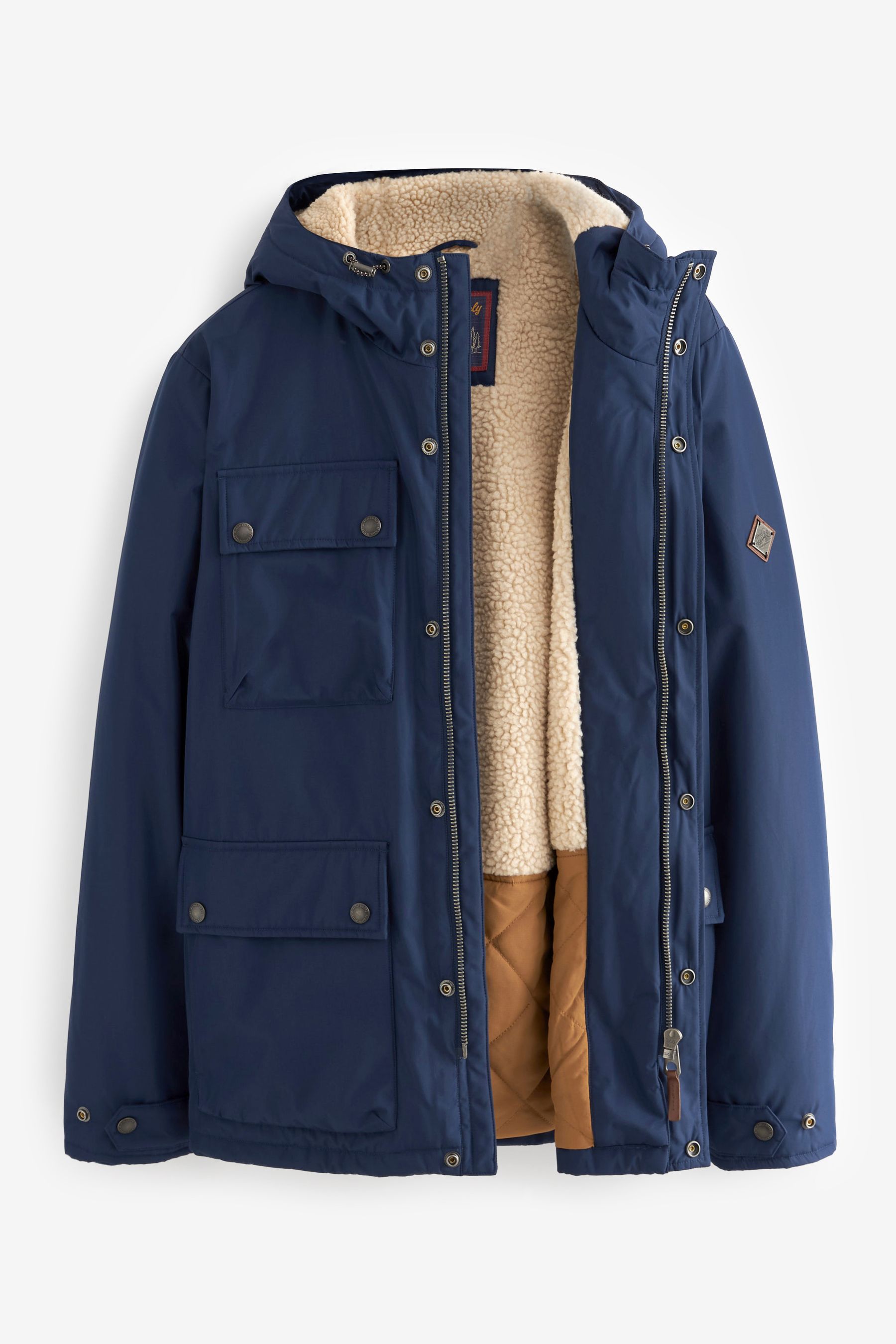 Navy borg jacket hot sale
