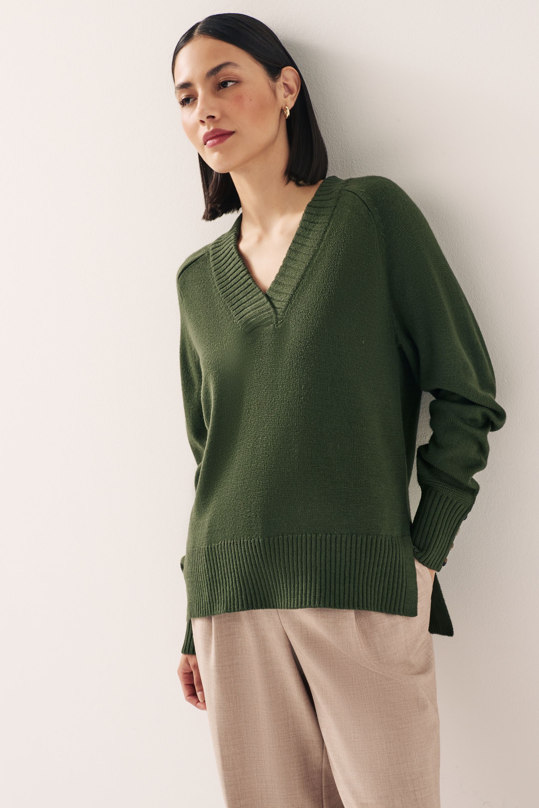 Next v neck jumper shop
