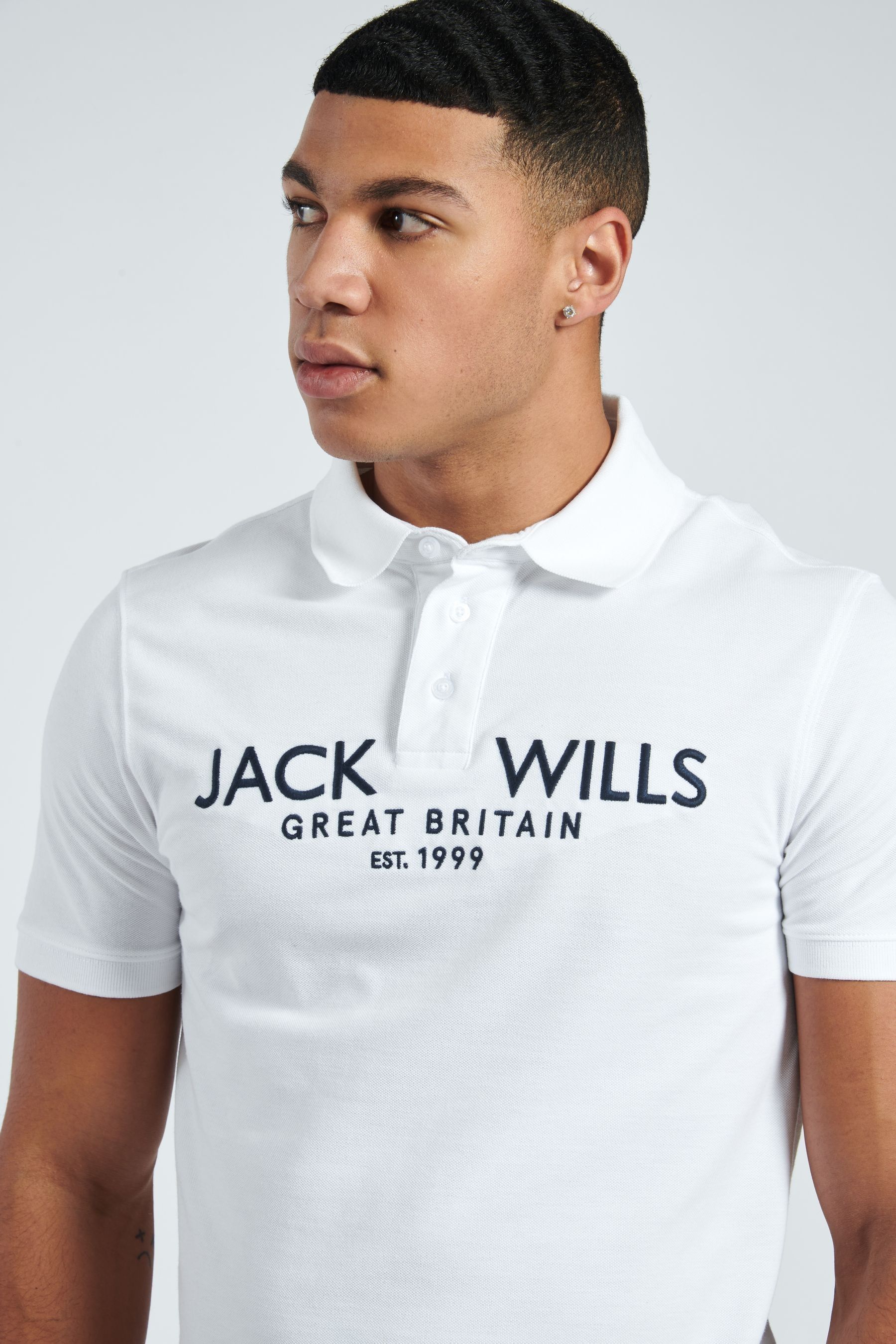 Jack wills white polo new arrivals