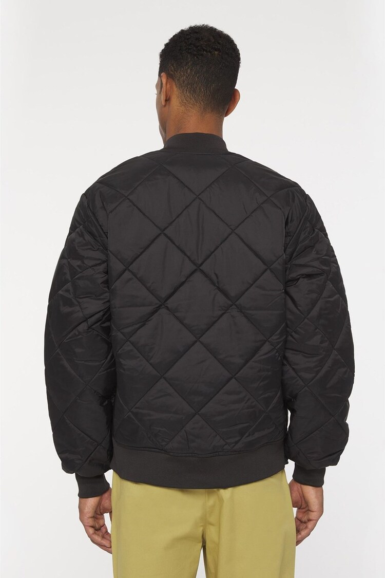 Dickies Black Diamond Quilted Nylon Jacket - Image 2 of 3