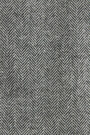 Grey Slim Fit Nova Fides Wool Blend Herringbone Suit Jacket - Image 11 of 12