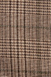 Brown Slim Wool Content Check Suit Jacket - Image 11 of 12